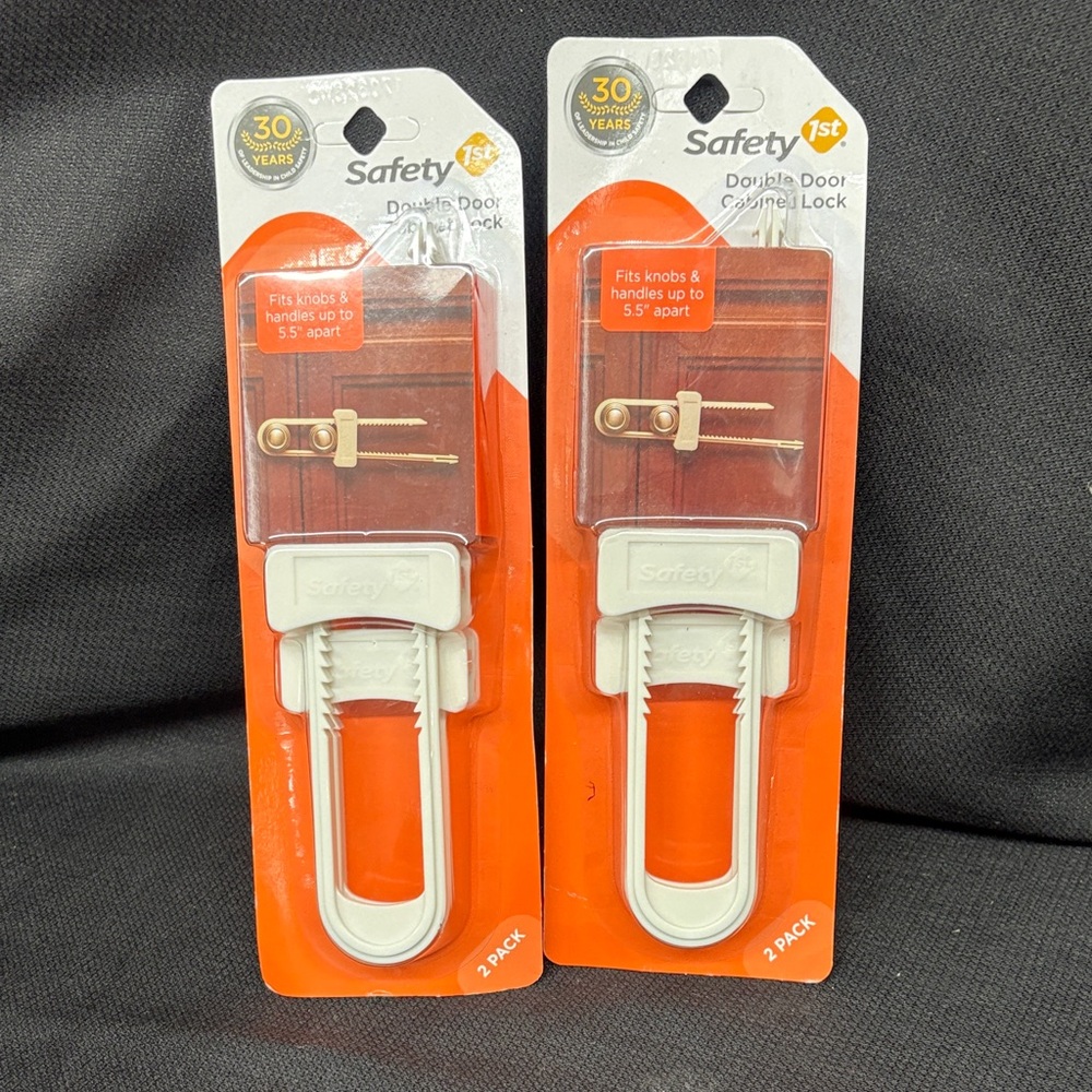 Safety 1st Double Door Cabinet Lock - White